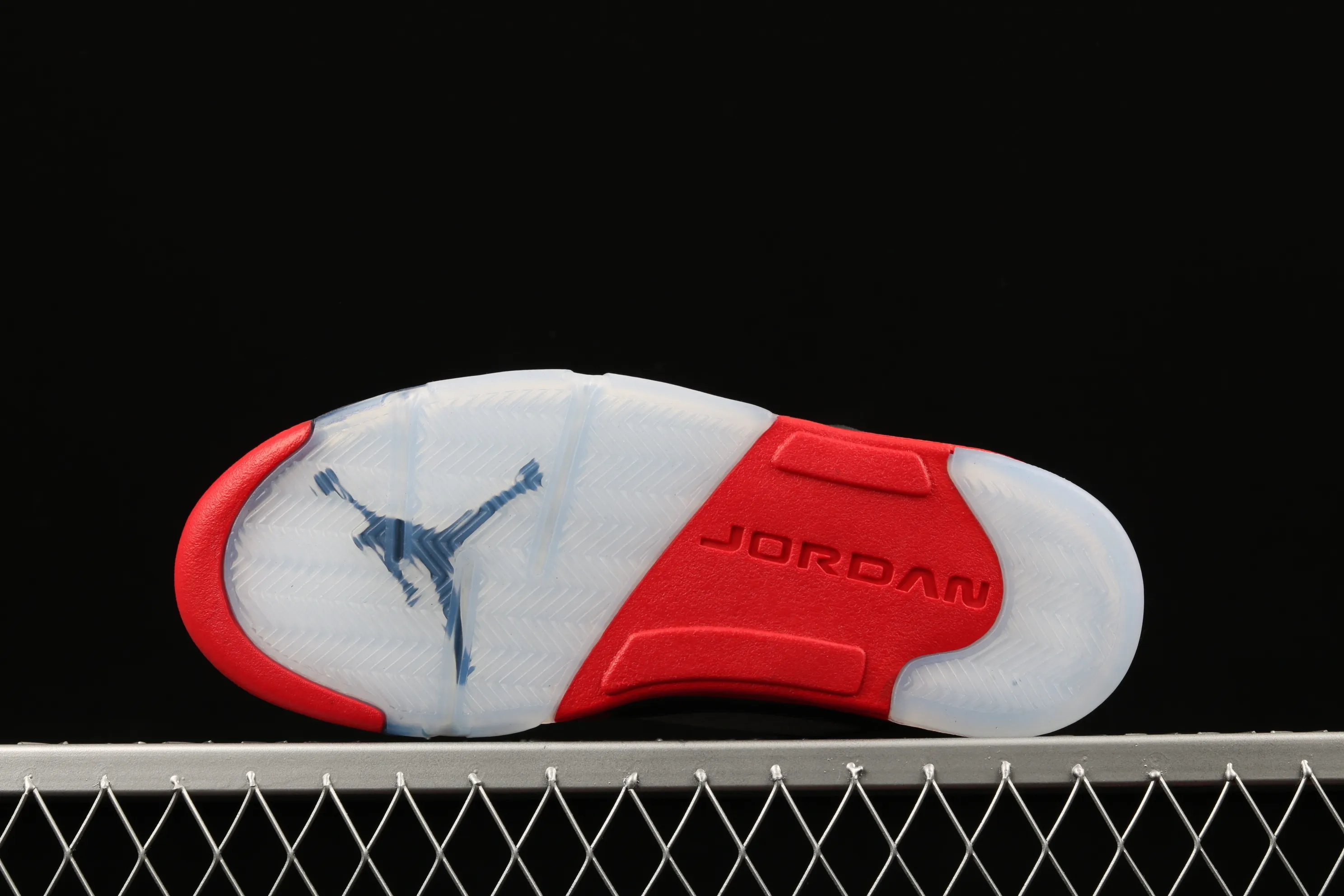 All categories Air Jordan Jordan series basketball shoes Air Jordan 5 Air Jordan 5 Satin Bred AJ5 black and red silk men's basketball shoes 136027-006